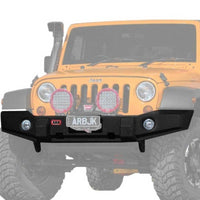 ARB Sahara Winchbumpr Only Txtured Jk 07On W/Crush Cans - Mammoth Racing -