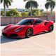 Carbon Fiber Side Skirt Extensions for Ferrari 488