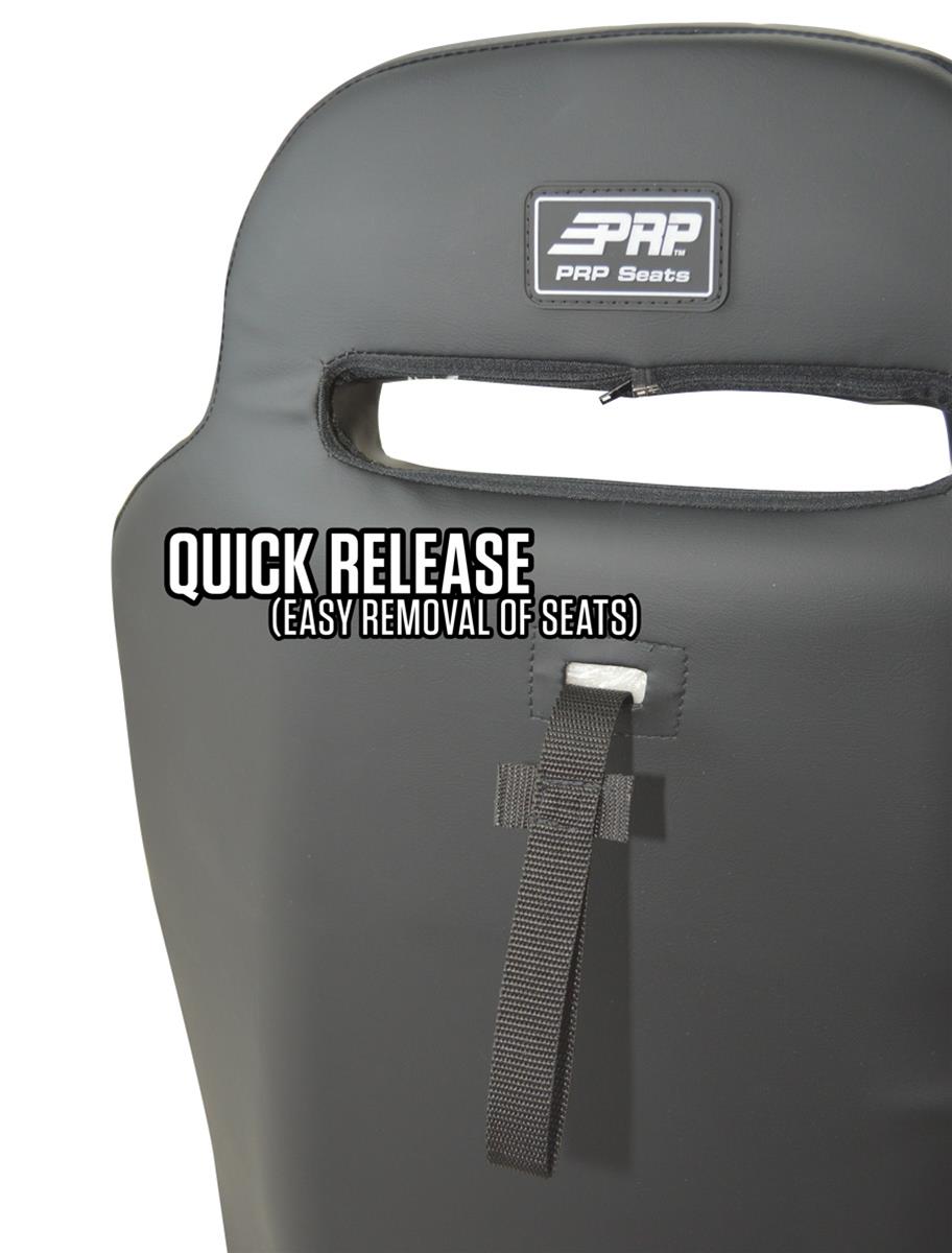 PRP Gt/s.e. Rear Suspension Seat- Black/Blue - Mammoth Racing -