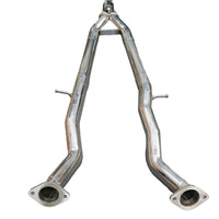 2.5" to 3" Y-Pipe Kit Stainless Steel for 2017-2022 Infiniti Q60 CV37 V6 3.0L Twin Turbo