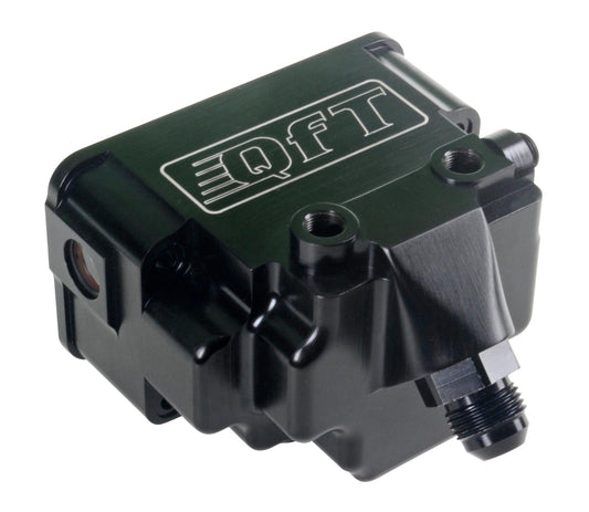 Billet Fuel Bowl w/Dual Needle & Seat - Black