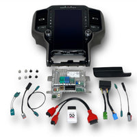 2019–2024 Ram 2500/3500 Uconnect 5 12-Inch Screen Upgrade Kit UBQ – Wireless Apple CarPlay & Android Auto