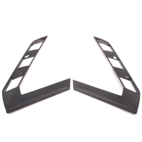 Carbon Fiber Rear Window Trim Cover Set for Chevrolet Corvette C8 Coupe