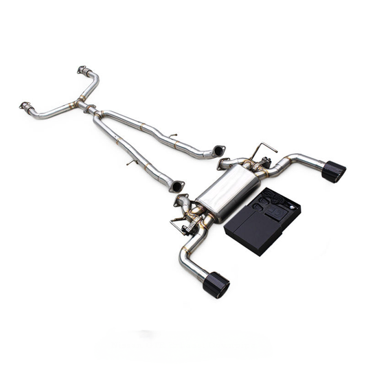 Valved Stainless Steel Catback Exhaust System for Infiniti Q50S 3.7L