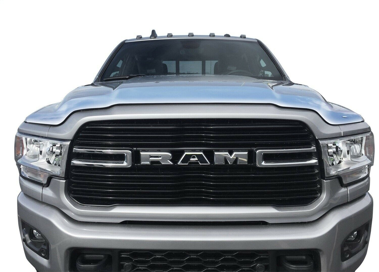AVS 19-21 RAM 2500/3500 Aeroskin Hood Shield - Chrome - Mammoth Racing -