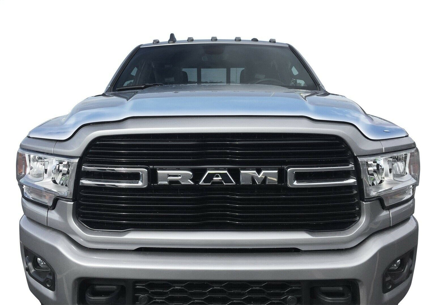 AVS 19-21 RAM 2500/3500 Aeroskin Hood Shield - Chrome - Mammoth Racing -