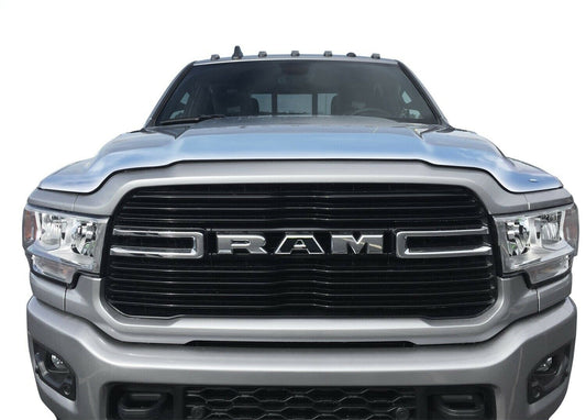 AVS 19-21 RAM 2500/3500 Aeroskin Hood Shield - Chrome - Mammoth Racing -