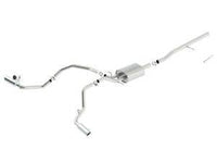 Borla 14 Silv/Sierra C/B Exh ATAK 1500 5.3L V8 AT/MT 2&4WD Ext Cab (78.7) WB - Black Chrome - Mammoth Racing -