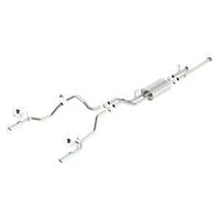 Borla 14-15 Toyota Tundra 4.6L/5.7L Crew Max SB DC SB Touring Cat Back Exhaust Dual Split Rear Exit - Mammoth Racing -