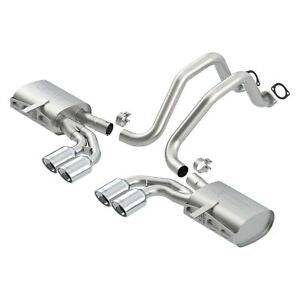 Borla 97-04 Chevrolet Corvette 5.7L 8cyl Touring SS Catback Exhaust - Mammoth Racing -