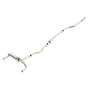 Borla 13-16 BMW 335i / 435i S Type Cat back SS 3.0in, 2.25in 3.5in Tip Single Rolled - My Store