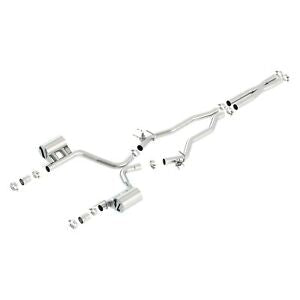 Borla 2015-2016 Charger SRT 392 / Scat Pack 6.4L Atak Catback Exhaust Single Split Rear Exit - My Store