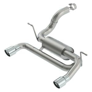 Borla 18-19 Jeep Wrangler JL/JLU 2.0L 4Cyl 2DR/4DR Axle Back Exhaust S-Type w/ 3.5in Tips - Mammoth Racing -