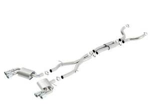 Borla Chevy 16-17 Camaro 6.2L ATAK Catback w/ Dual Tips (NPP) Dual Split Rear Exit - Mammoth Racing -