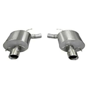 Corsa 09-13 Cadillac CTS Sedan V 6.2L V8 Polished Touring Axle-Back Exhaust - Mammoth Racing -