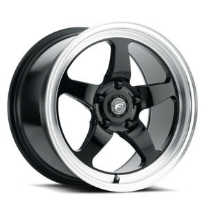 Forgestar D5 17x5.0 / 5x114.3 BP / Et-21 / 2.125in BS Gloss Black Wheel - My Store