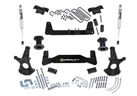 Superlift 07-16 Chevy Silv 1500 2WD 6.5in Lift Kit w/Cast Steel Control Arms & Superlift Rear Shocks - Mammoth Racing -