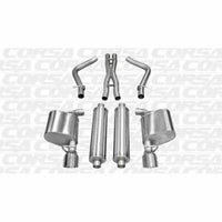 Corsa 11-13 Chrysler 300 R/T 5.7L V8 Polished Xtreme Cat-Back Exhaust - Mammoth Racing -