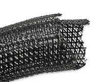 Holley EFI 573-113 Bulk Split Wire Loom Tubing 1 1/4 in. Braided F6 Tubing 50 ft. Black Bulk Split Wire Loom Tubing - My Store