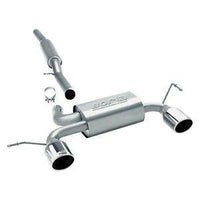 Borla 01-06 Audi TT Quattro 1.8T 225HP MT AWD 2dr Single Split Rear Exit SS Catback Exhaust - Mammoth Racing -