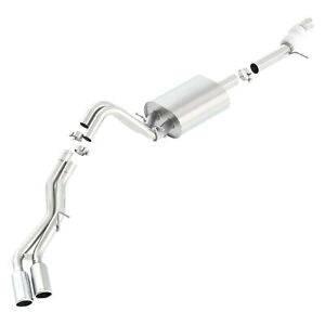 Borla Touring Cat Back 15-16 Chevy Tahoe 5.3L V8 2.75in, 2.25in Dual Same Side Exit 4in Tips - Mammoth Racing -