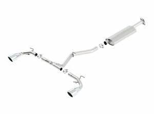 Borla 13-15 Scion FR-S 2.0L 4cyl 6spd / 13 Subaru BRZ 2.0L 4cyl 6spd SS Catback Exhaust - Mammoth Racing -