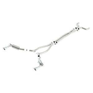 Borla 14-15 Chevy Camaro SS 6.2L V8 Single Split Rear Exit S-Type Catback Exhaust - Mammoth Racing -
