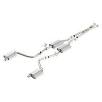 Borla 15-16 Dodge Charger 3.6L V6 S-Type Cat Back Exhaust (Uses Factory Valence) - Mammoth Racing -