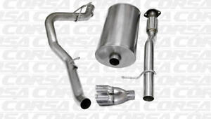 Corsa 07-08 Chevrolet Suburban 1500 5.3L V8 Polished Sport Cat-Back Exhaust