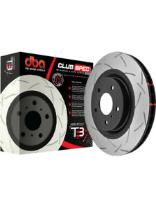 DBA 99+ Toyota 70 Landcruiser Rear Slotted 4000 Series Rotor - Mammoth Racing -
