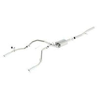 Borla 14 Silv/Sierra 1500 EC Std/CC Short 143.5in WB Touring Single Split Rear Exit Cat-Back Exhaust - Mammoth Racing -