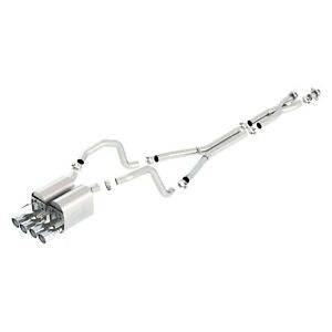 Borla 05-08 Chevrolet Corvette Coupe/Convertible 2dr 6.2L 8cyl AT/MT 6spd ATAK SS Catback Exhaust - Mammoth Racing -