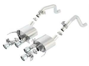 Borla 2014 Chevrolet Corvette C7 6.2L 8cyl S Type Exhaust w/ NPP Dual Mode (rear section only) - Mammoth Racing -