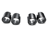 Akrapovic 10-14 Porsche Cayenne (958) Tail Pipe Set (Carbon) - My Store