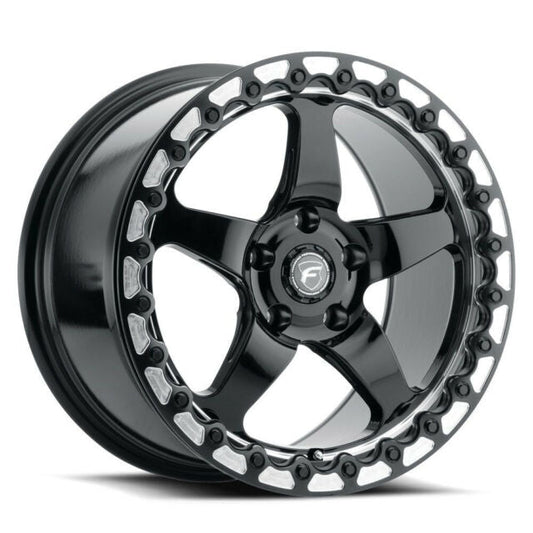 Forgestar D5 17x10 / 5x115 BP / Et30 / 6.6in BS Gloss Black Wheel - My Store