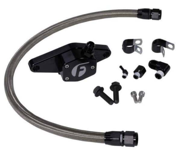 Fleece Performance 94-98 12V Coolant Bypass Kit w/ Stainless Steel Braided Line - My Store