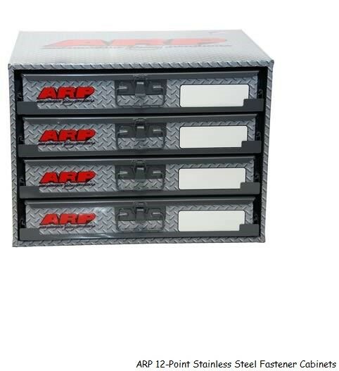 ARP Cabinet with Stainless Steel 12Pt Accessory Bolts - Mammoth Racing -