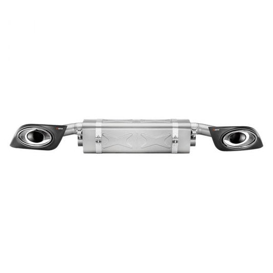 Akrapovic 14-15 Porsche 911 Turbo/Turbo S (991) Slip-On Line (Titanium) w/ Carbon Titanium Tips