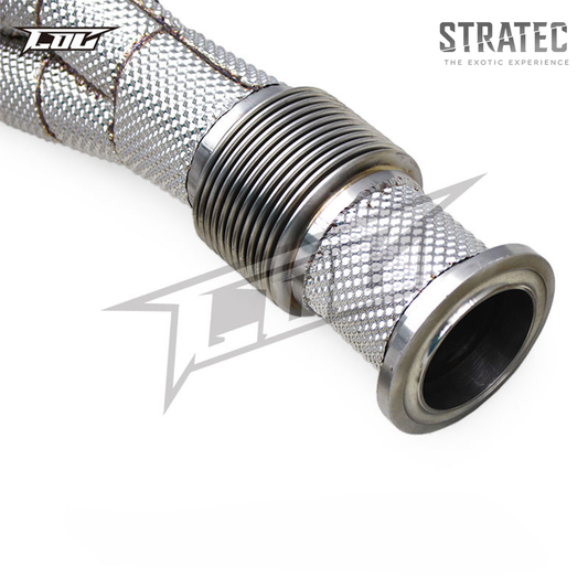 Straight Through Exhaust Downpipe System for Lamborghini Aventador SVJ Ultimae