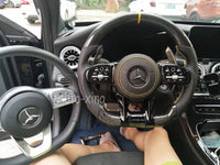 Mercedes-Benz 2020+ AMG Performance Style Customizable Steering Wheel (Fits 2010+ All Models)