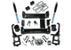 Superlift 09-14 Ford F-150 4WD 6in Lift Kit w/ Bilstein Rear Shocks - Mammoth Racing -