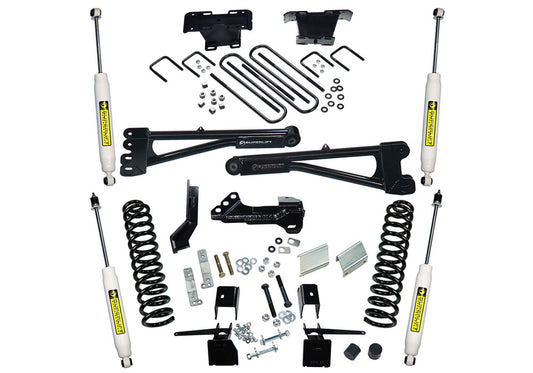 Superlift 17-19 Ford F-250/F-350 SuperDuty 4WD (Diesel Only) 4in Lift Kit w/ Superlift Shocks - Mammoth Racing -