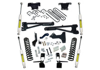 Superlift 17-19 Ford F-250/F-350 SuperDuty 4WD (Diesel) 6in Radius Arm Lift Kit w/ SLF Shocks - Mammoth Racing -