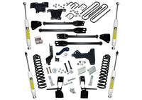 Superlift 17-19 Ford F-250/F-350 SuperDuty 4WD (Diesel Only) 6in 4-Link Lift Kit & Superlift Shocks - Mammoth Racing -