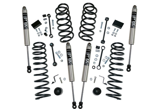 18-19 Jeep Wrangler JL Unlimited 4in Dual Rate Coil Lift Kit- Incl Rubicon w/ Shock Extensions - Mammoth Racing -