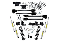 Superlift 05-07 Ford F-250/F-350 SuperDuty 4WD 4in Lift Kit w/ 4-Link Conversion & Bilstein Shocks - Mammoth Racing -