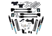 Superlift 05-07 Ford F-250/F-350 SuperDuty 4WD 6in Lift Kit w/ 4-Link Conversion & Bilstein Shocks - Mammoth Racing -