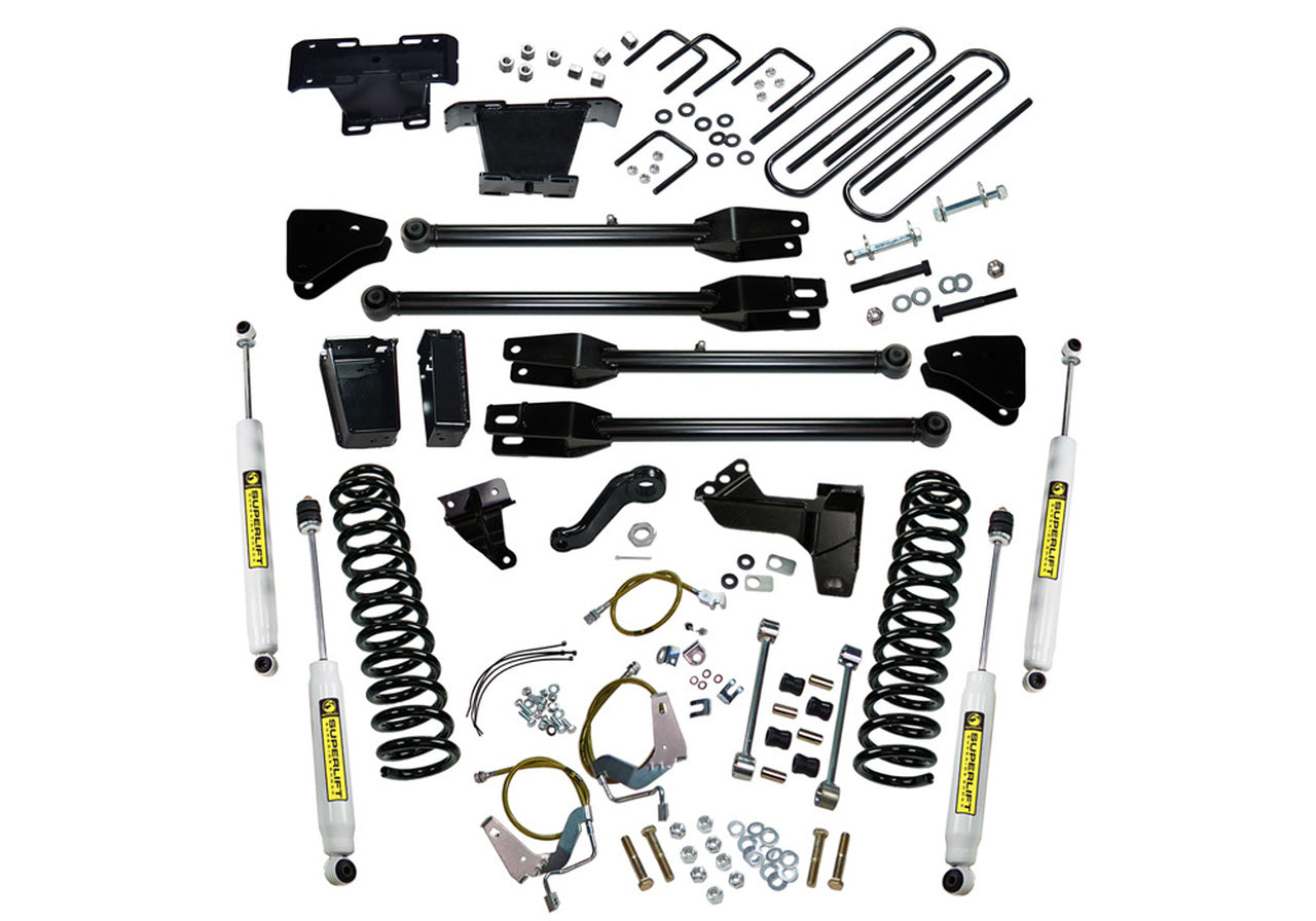 Superlift 08-10 Ford F-250/F-350 SuperDuty 4WD 6in Lift Kit w/ Superlift Shocks - Mammoth Racing -