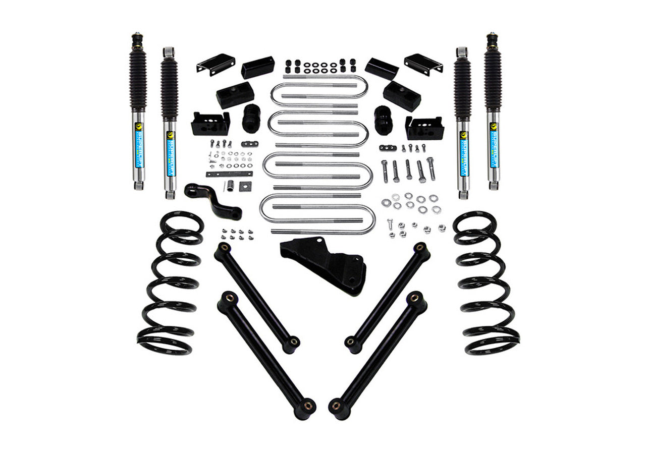 Superlift 03-05 Dodge Ram 2500/3500 4WD 6in Lift Kit w/ Bilstein Shocks - Mammoth Racing -