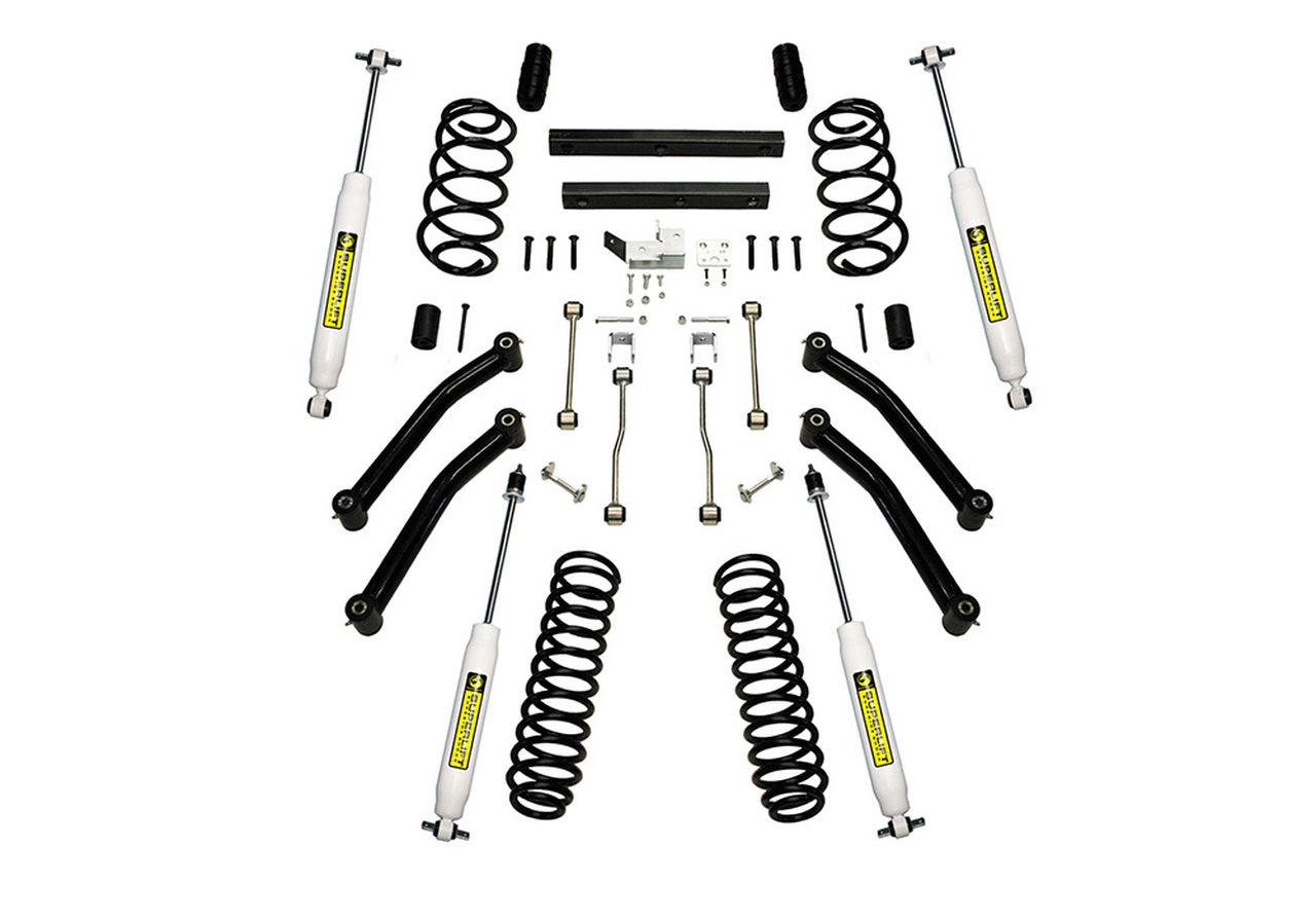 Superlift 03-06 Jeep Wrangler TJ 4in Lift Kit w/ Superlift Shocks - Mammoth Racing -